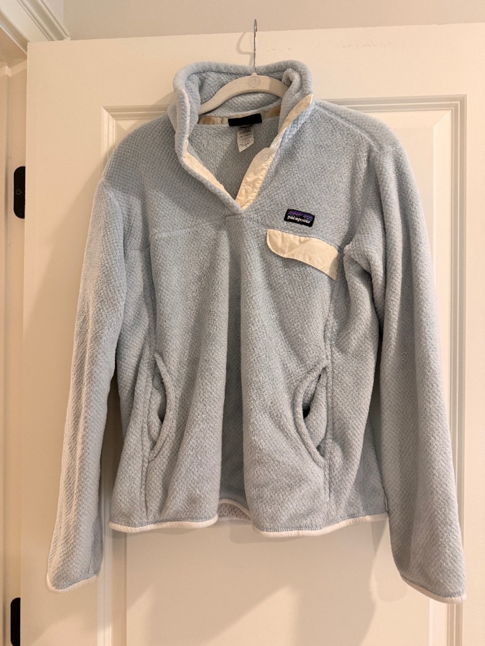 Light Blue Patagonia Fleece
